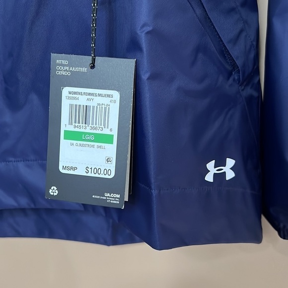 Under Armor Women's UA Cloudstrike Shell Jacket - Picture 8 of 11